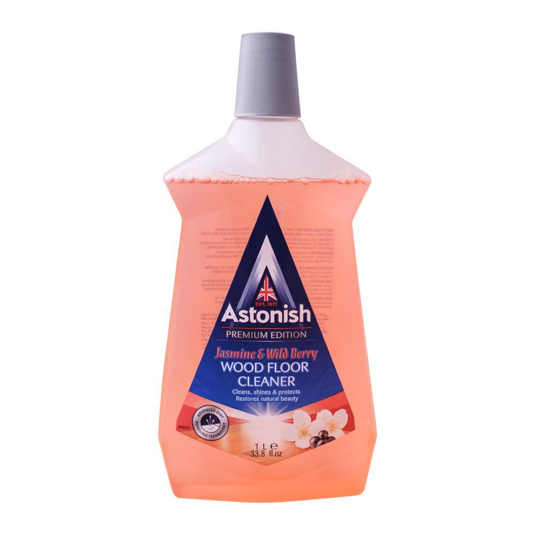 ASTONISH P/E WOOD FLOOR CLEANER JASMINE &BERRY 1LT